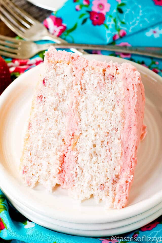 Fresh Strawberry Cake From Scratch
 Homemade Strawberry Cake Recipe From Scratch w Fresh