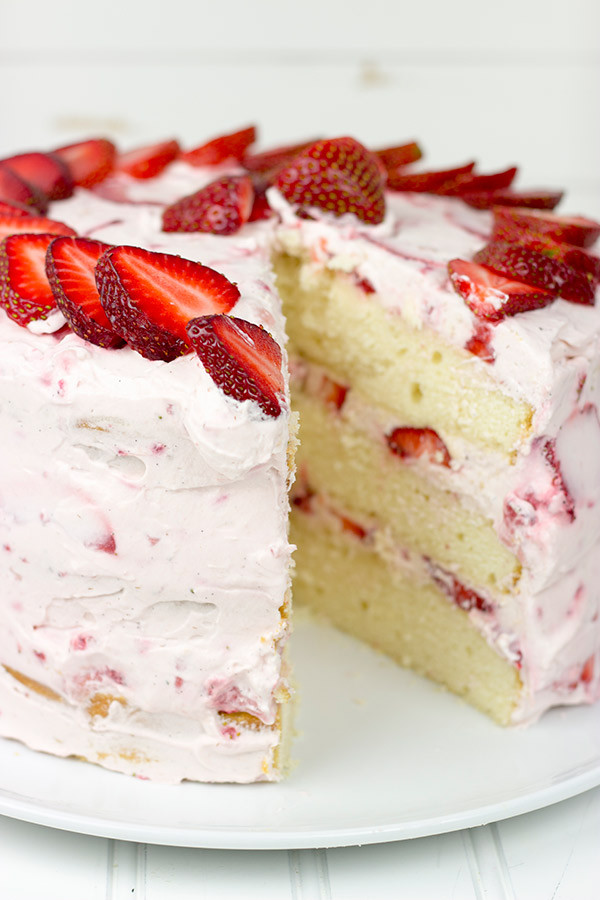 Fresh Strawberry Cake
 National Cake Day is November 26th Farmview Market