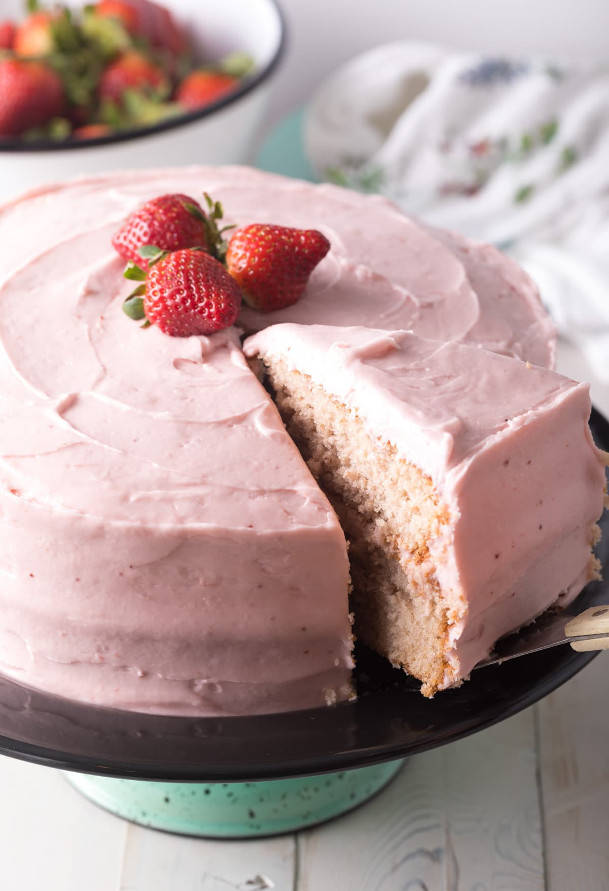 Fresh Strawberry Cake
 Homemade Strawberry Cake From Scratch Video A Spicy