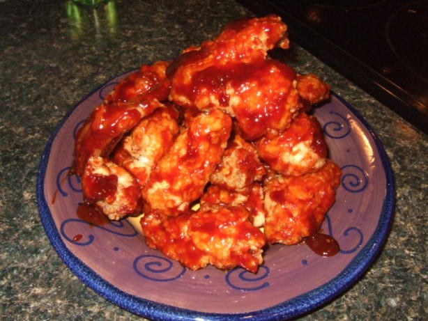 Fried Bbq Chicken
 KFC Fried Chicken Honey BBQ Wings By Todd Wilbur Recipe