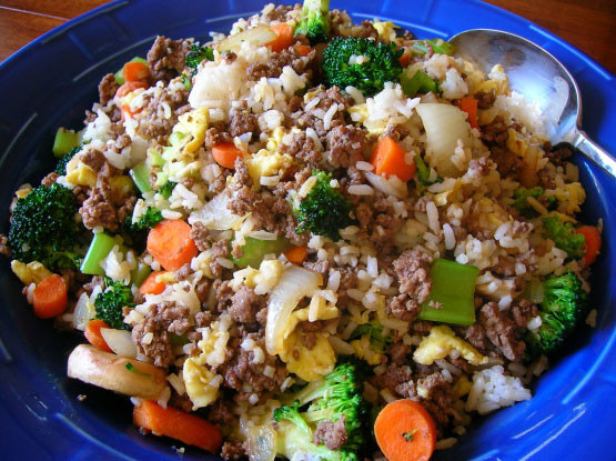 Fried Ground Beef
 Ground Beef Fried Rice Foodgasm Recipes