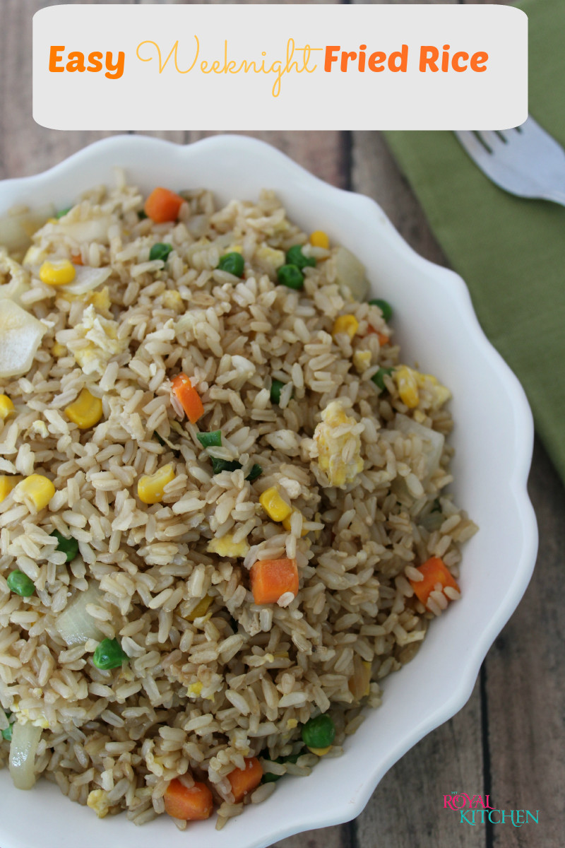 Fried Rice Easy
 Easy Weeknight Fried Rice