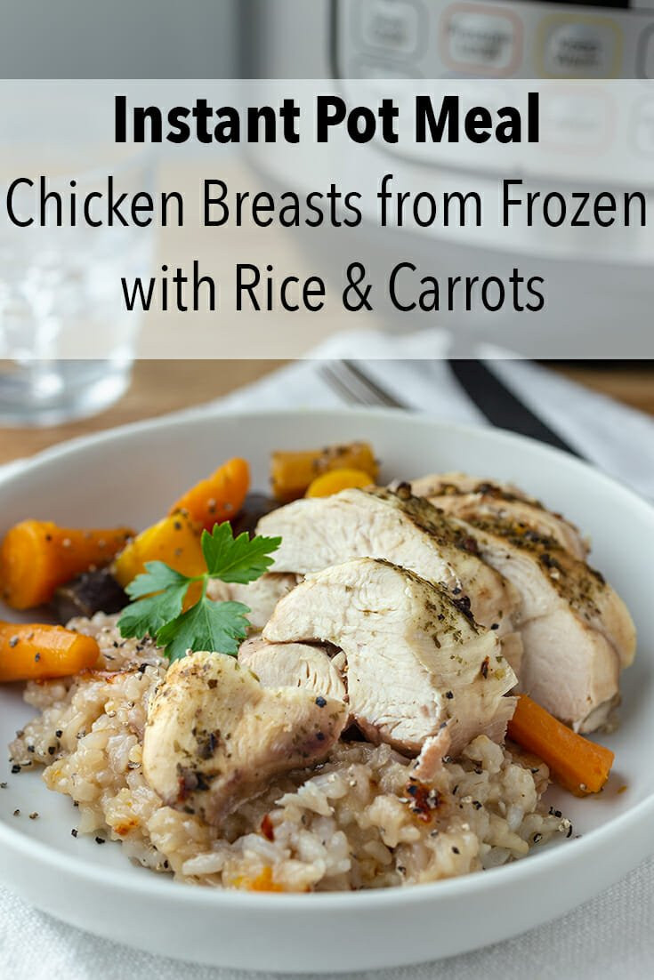 Frozen Chicken Breast Instant Pot Recipes
 Instant Pot Meal Chicken Breasts from Frozen with Rice