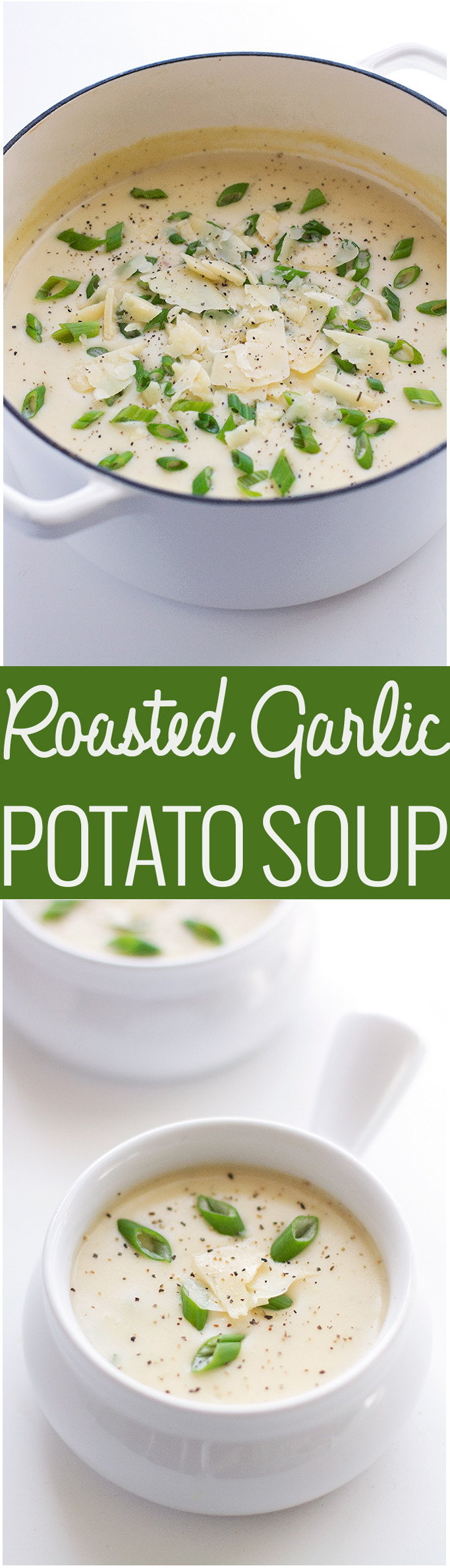 Garlic Potato Soup
 Roasted Garlic Potato Soup Recipe