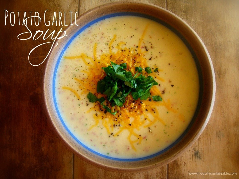 Garlic Potato Soup
 Potato Garlic Soup Recipe