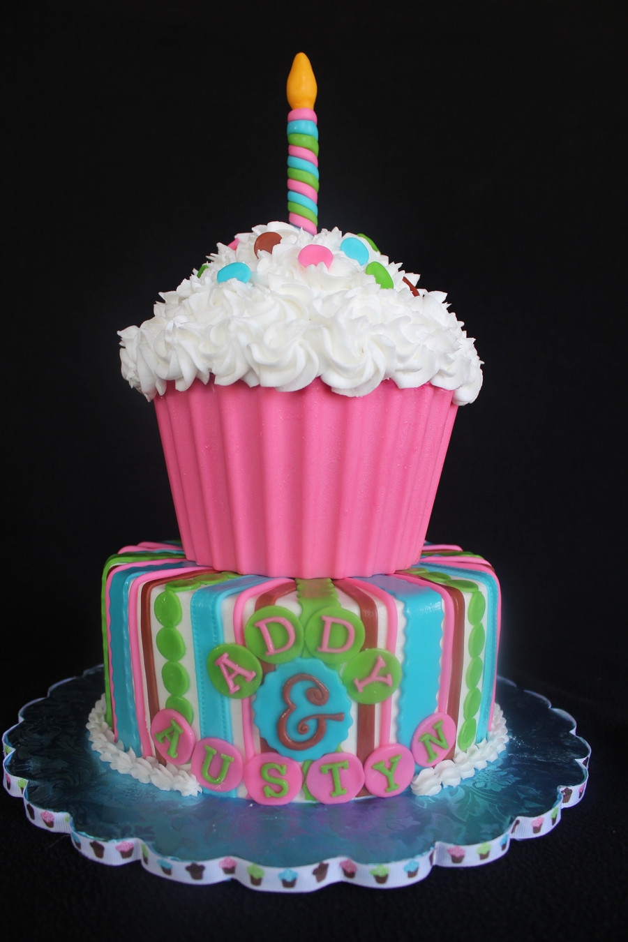 Giant Birthday Cake
 Giant Cupcake Cake CakeCentral