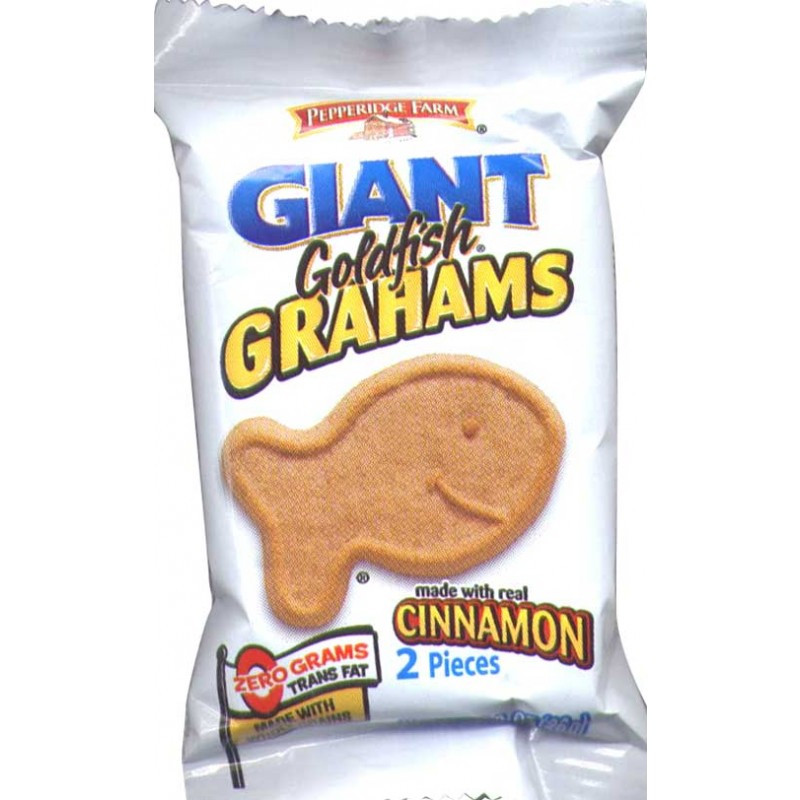Giant Goldfish Crackers Fresh Goldfish Giant Grahams Cinnamon 300 Count 0 9oz
