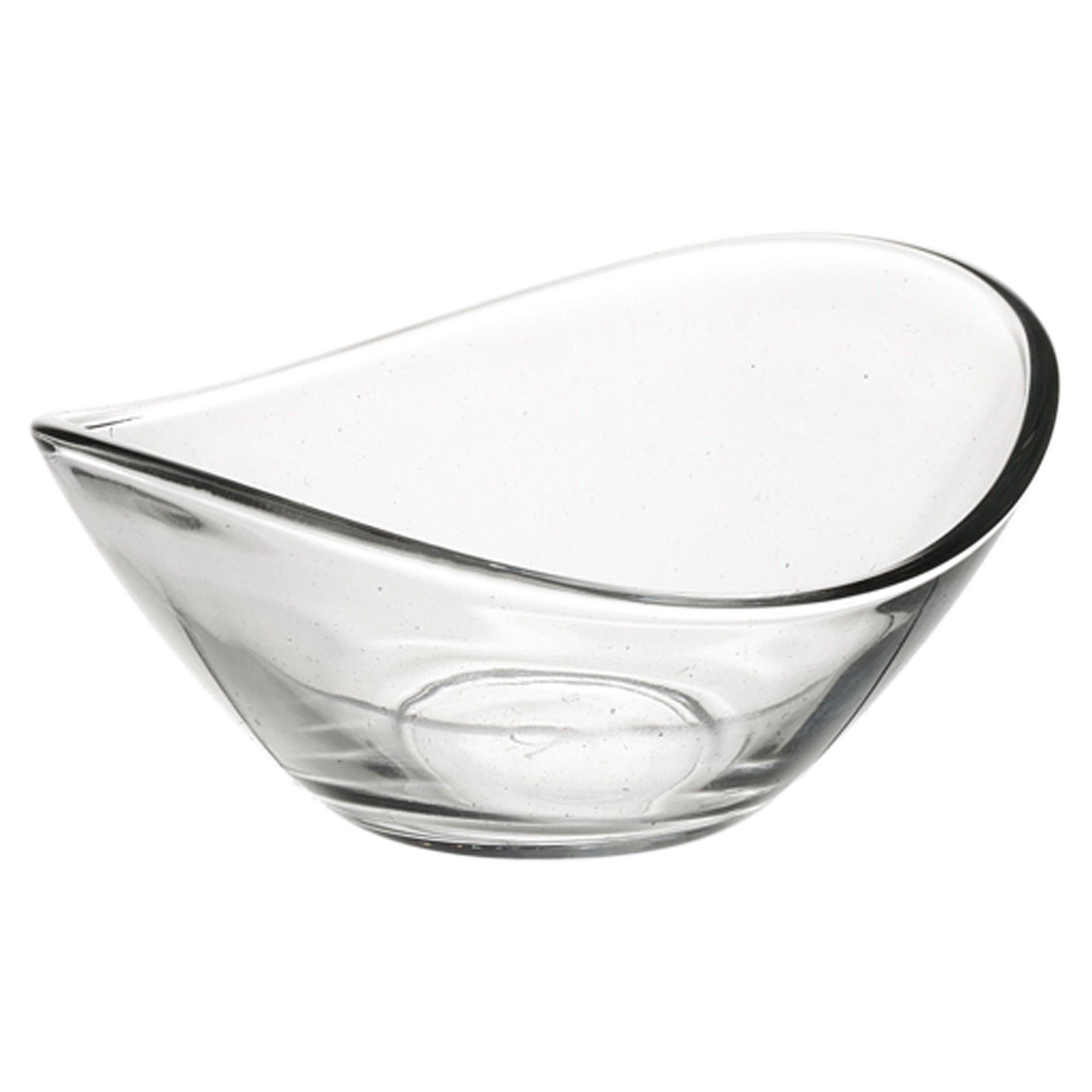 Glass Dessert Bowls
 6 x Pasabahce Small Clear Glass Curved Dessert Bowls Ice