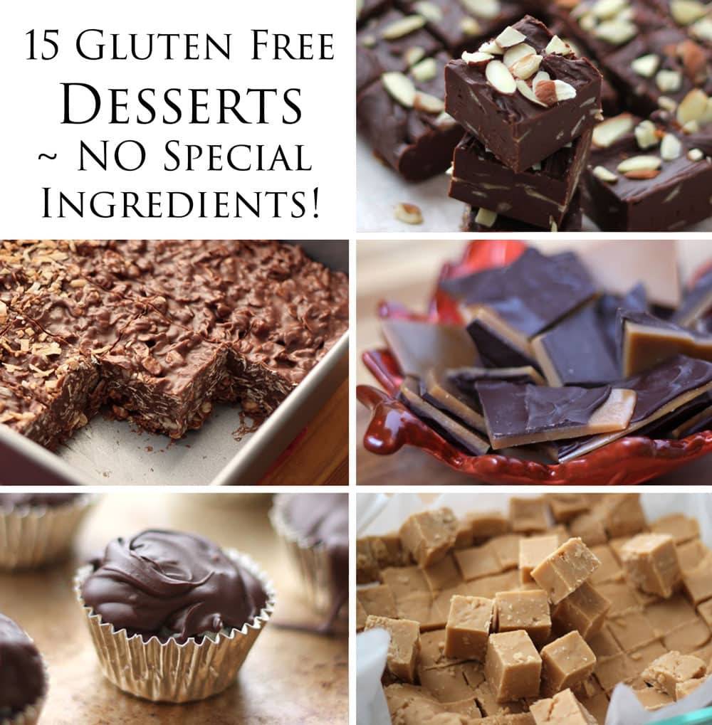 Gluten Dairy Free Desserts
 15 Delicious Gluten Free Desserts NO special ingre nts