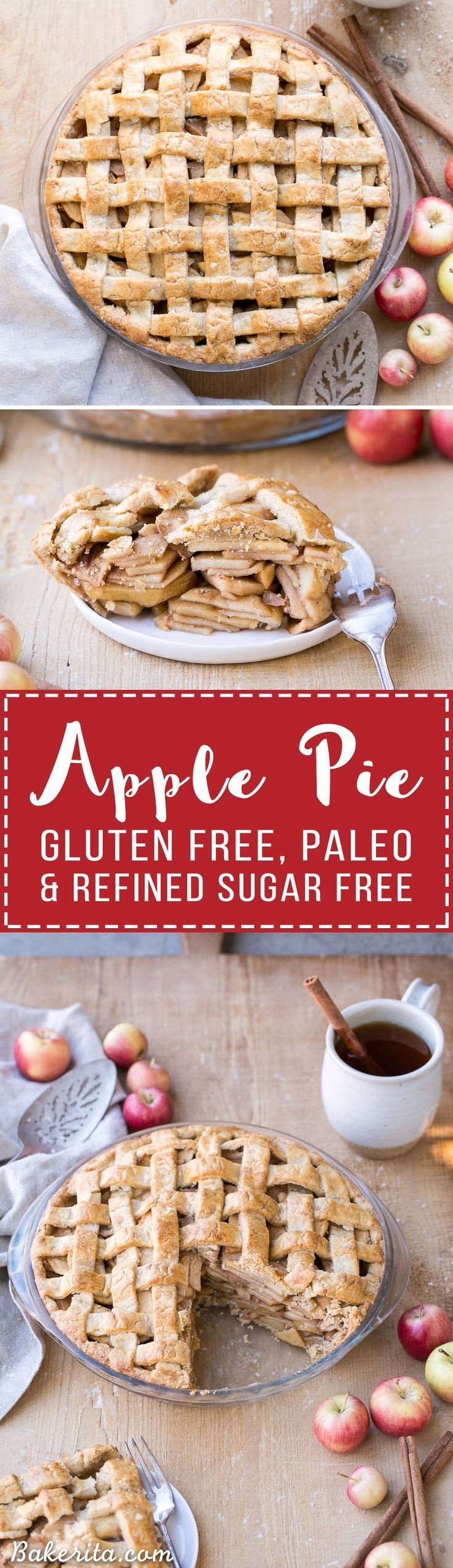 Gluten Free Apple Pie Filling
 This Paleo Apple Pie has a flaky gluten free lattice crust