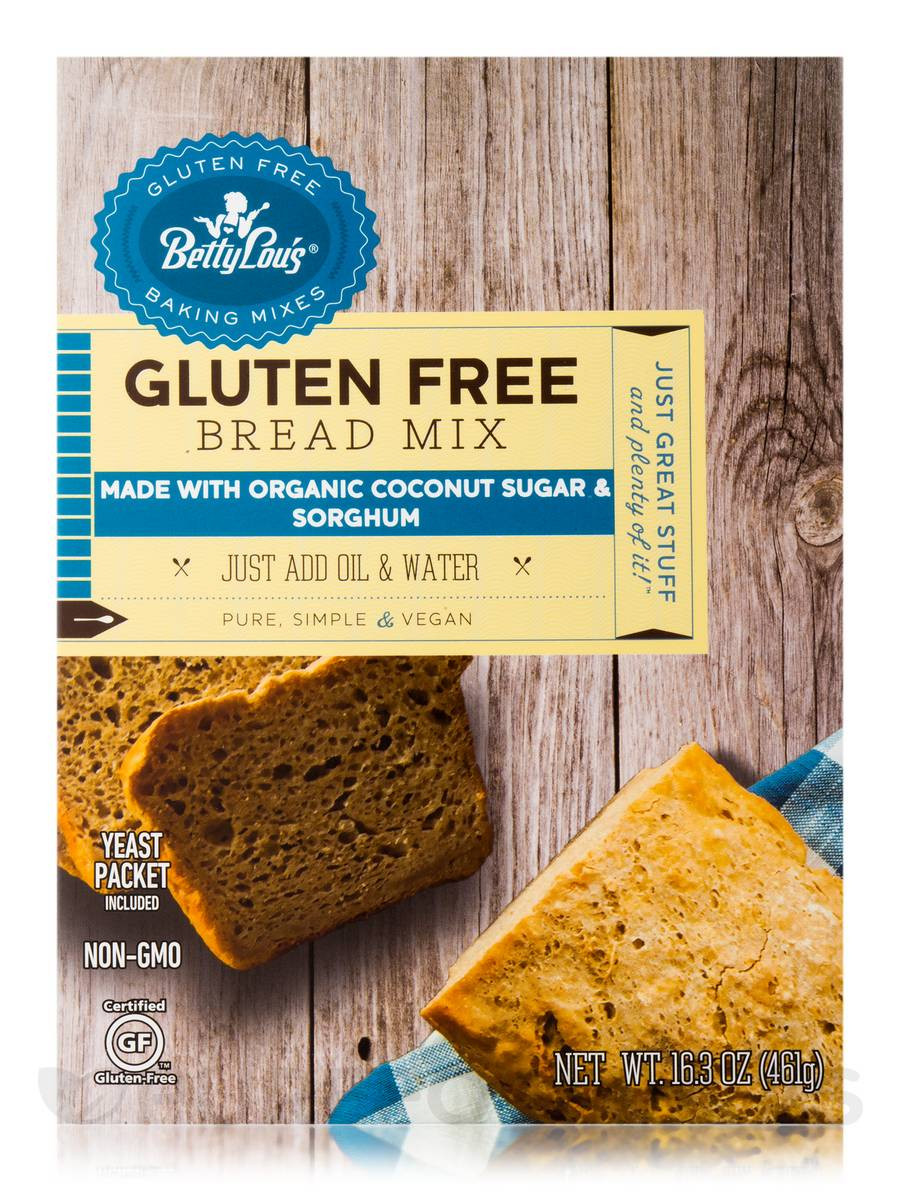 Gluten Free Bread Mix
 Gluten Free Bread Mix 16 3 oz 461 Grams