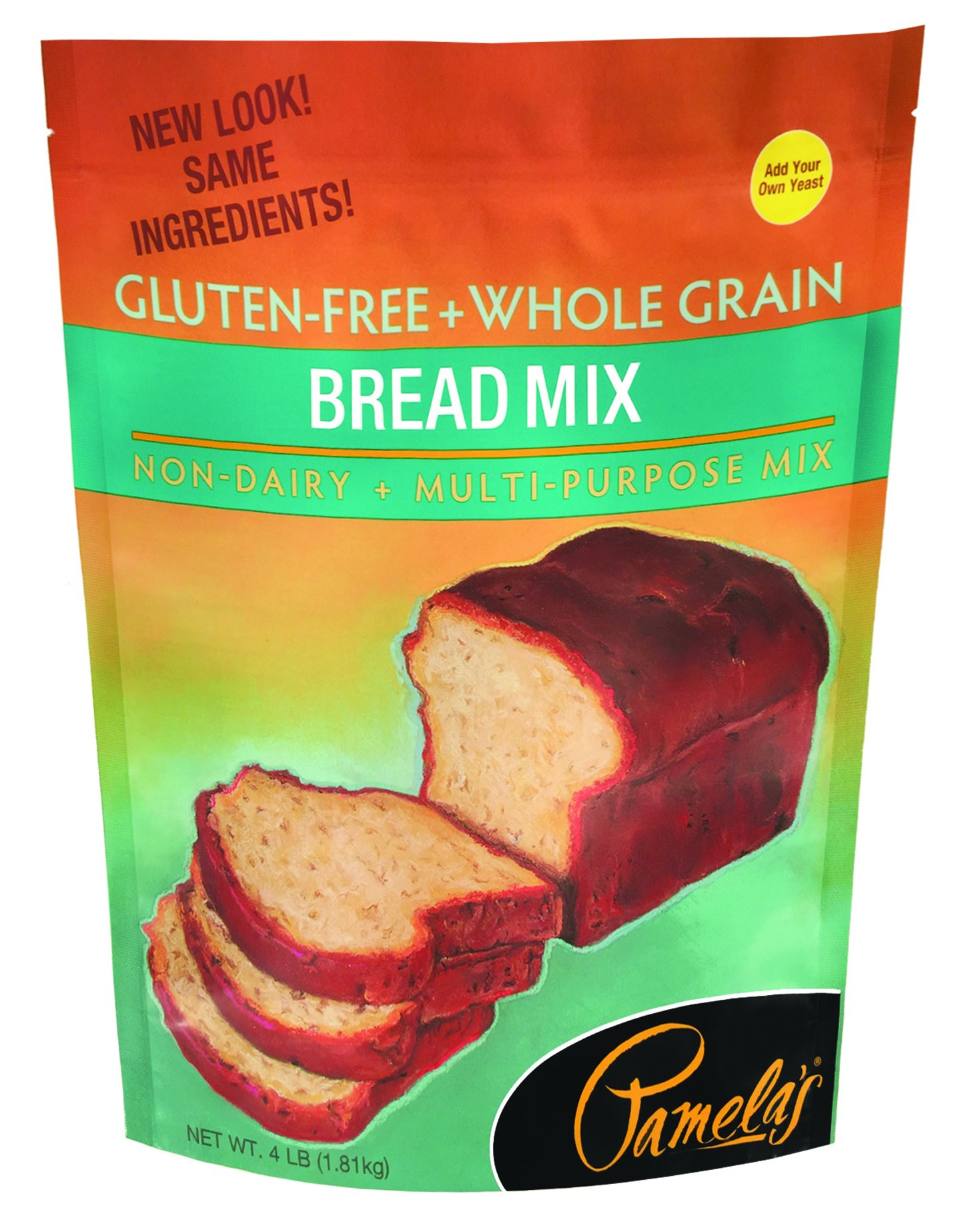 Gluten Free Bread Mix
 Pamela s Products Gluten free Bread Mix 4 Pound Bags