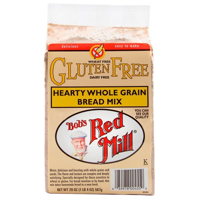 Gluten Free Bread Mix
 Bob s Red Mill Gluten Free Hearty Whole Grain Bread Mix 20