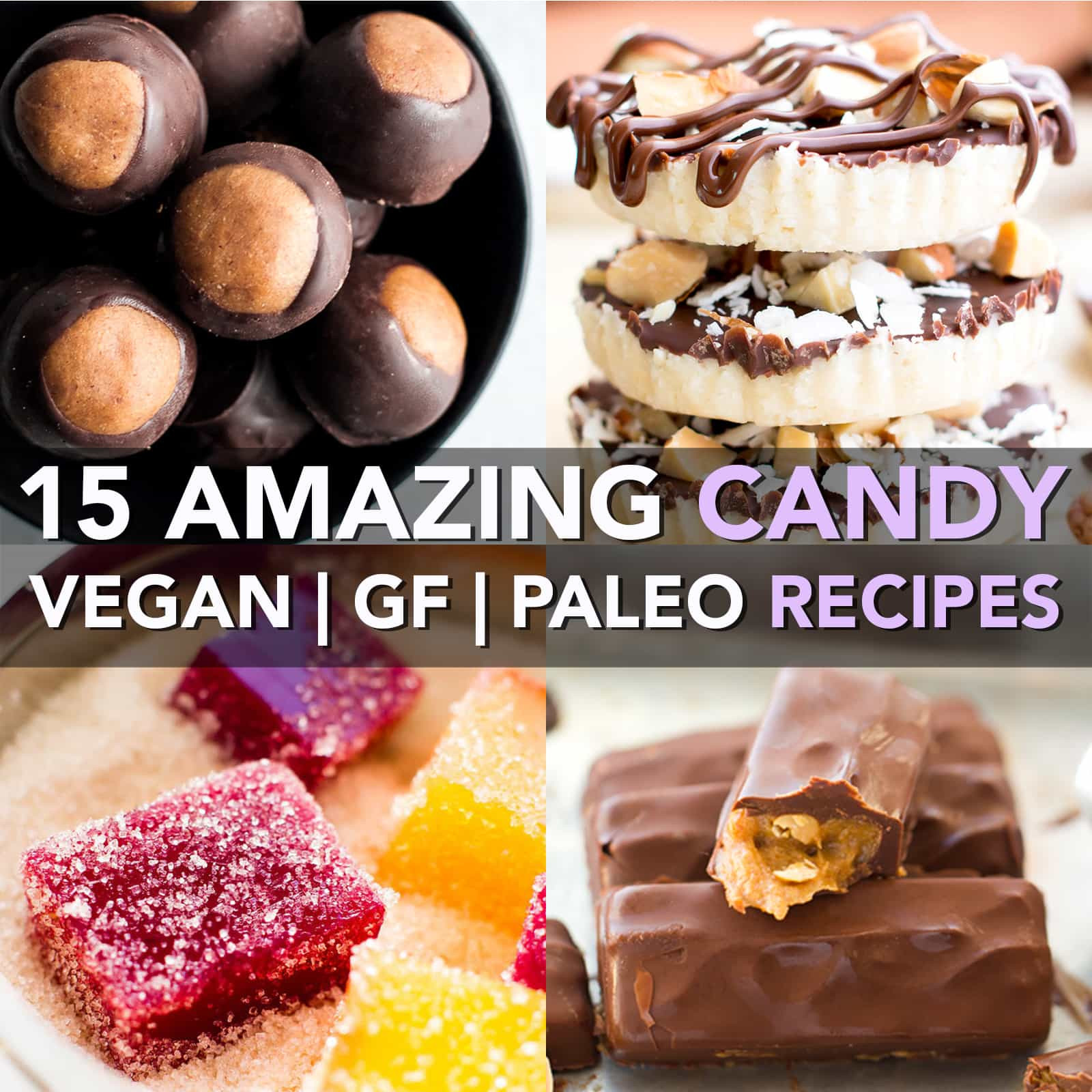 Gluten Free Candy Recipes
 15 Amazing Paleo Gluten Free Vegan Candy Recipes Beaming