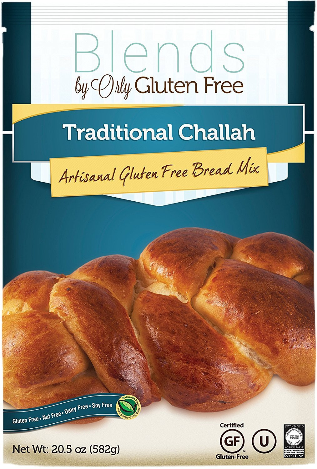 Gluten Free Challah
 Amazon Blends By Orly Gluten Free Baking Flour