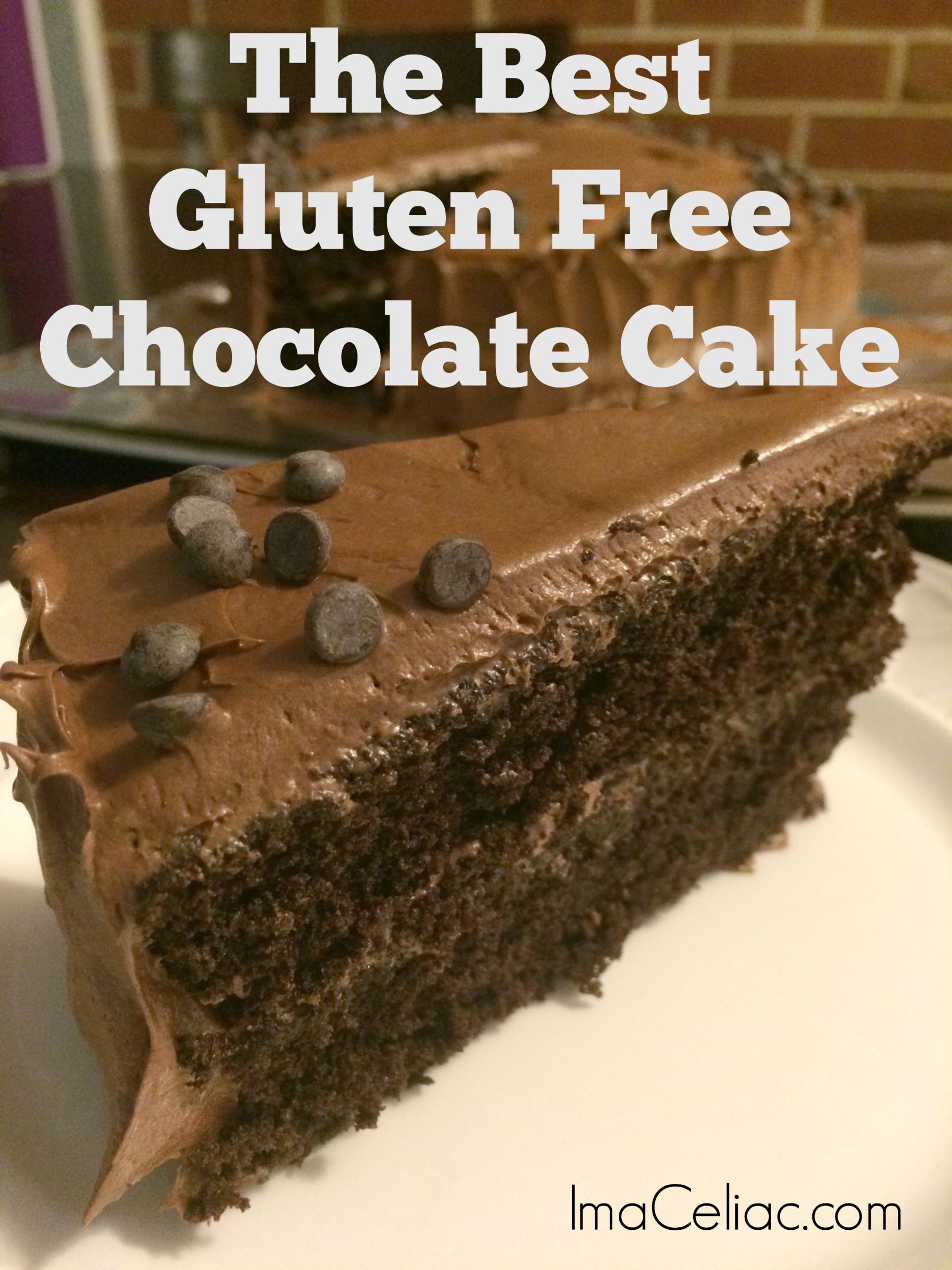 Gluten Free Chocolate Recipes
 The Best Homemade Chocolate Cake I m A Celiac