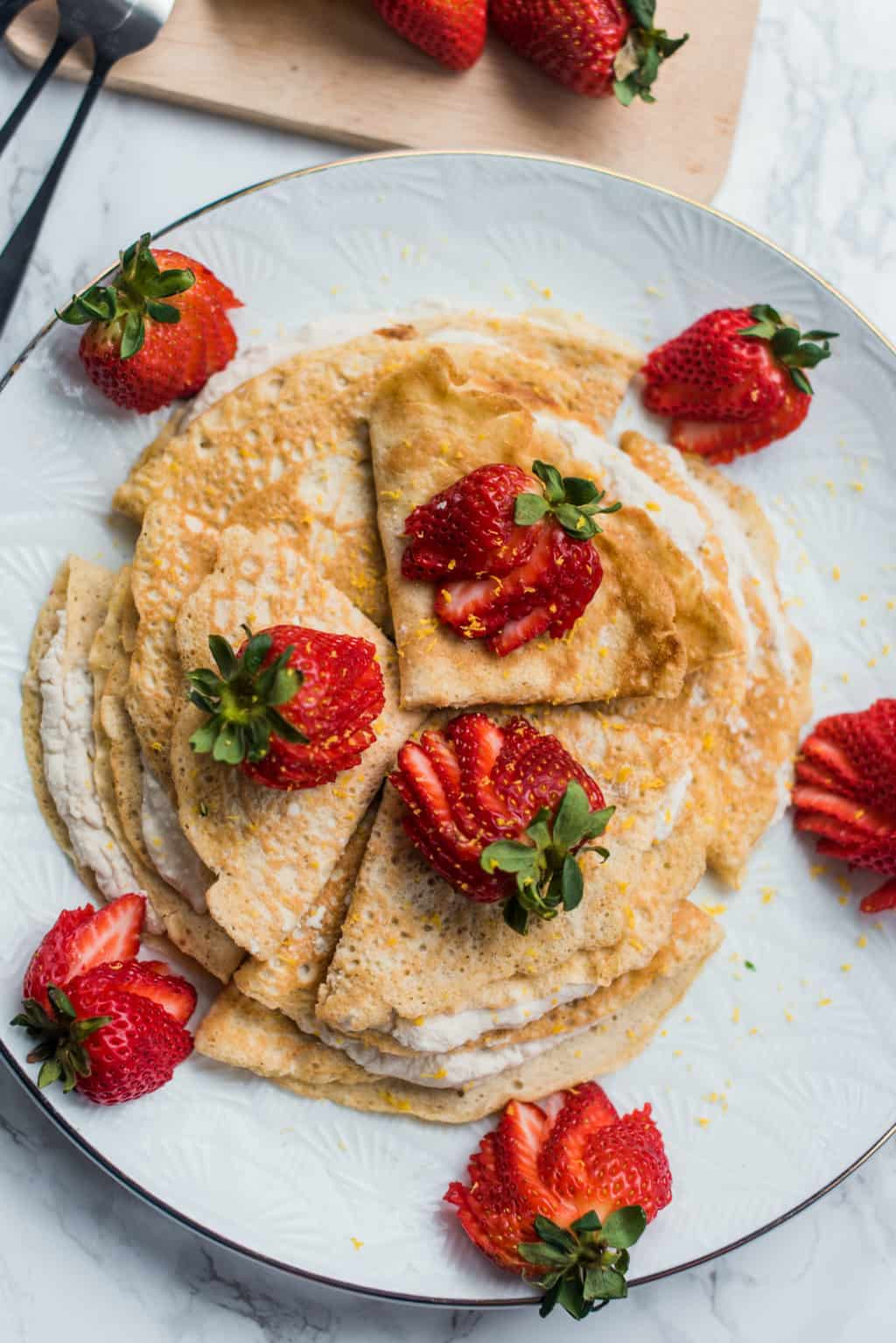 Gluten Free Crepes Recipe
 Gluten Free Coconut Strawberry Crepes Recipe Reluctant