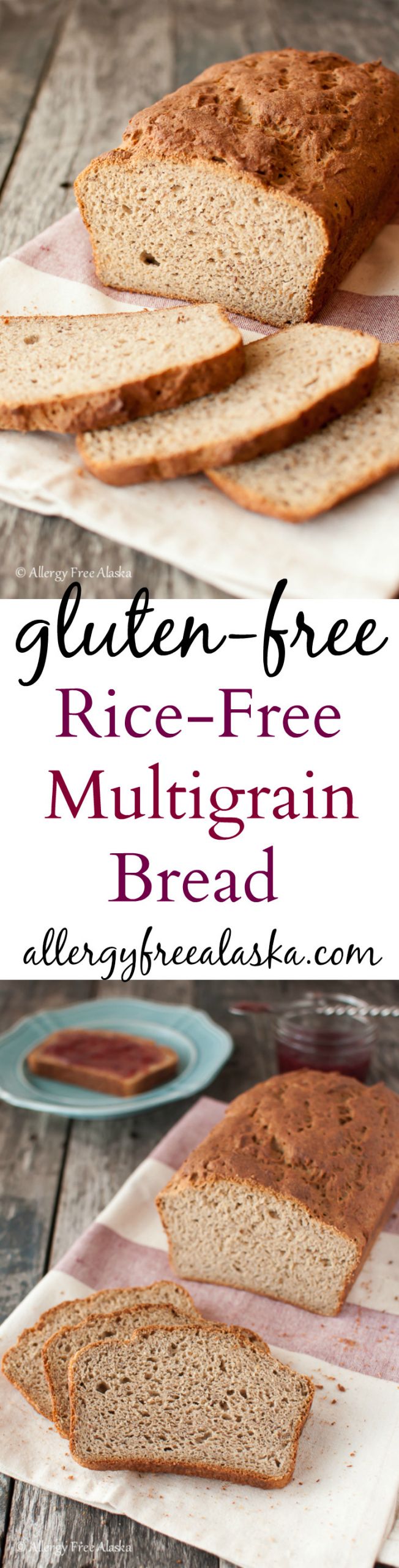 Gluten Free Dairy Free Bread Recipe
 Gluten & Rice Free Multigrain Bread