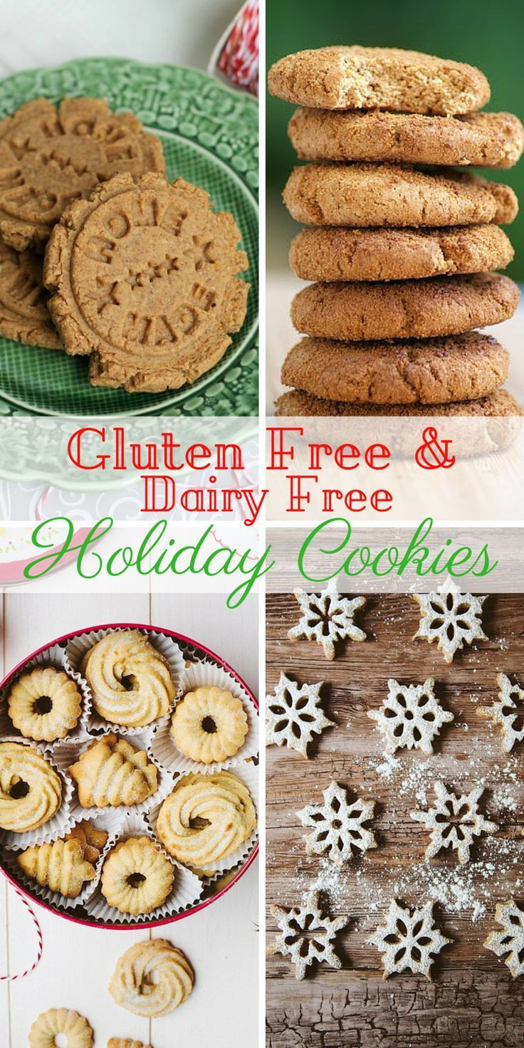 Gluten Free Dairy Free Christmas Cookies
 Holiday Cookies Gluten & Dairy Free