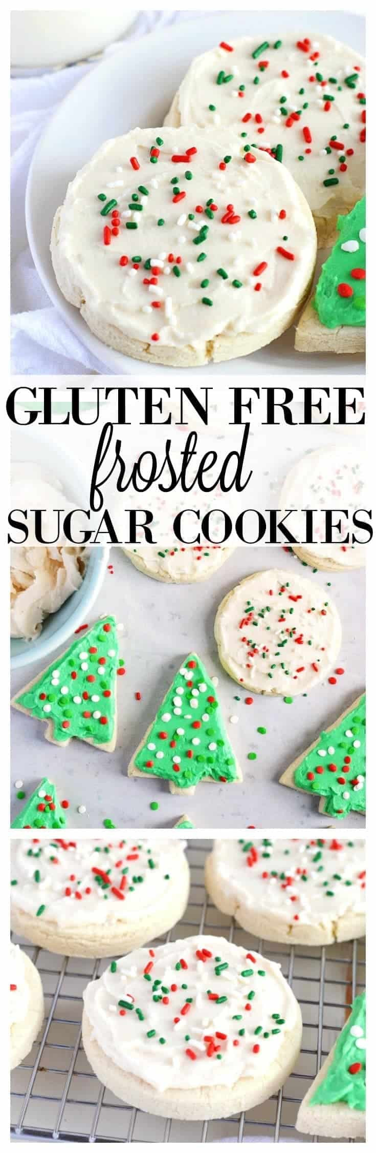 Gluten Free Dairy Free Christmas Cookies
 Gluten Free Soft Frosted Sugar Cookies What the Fork