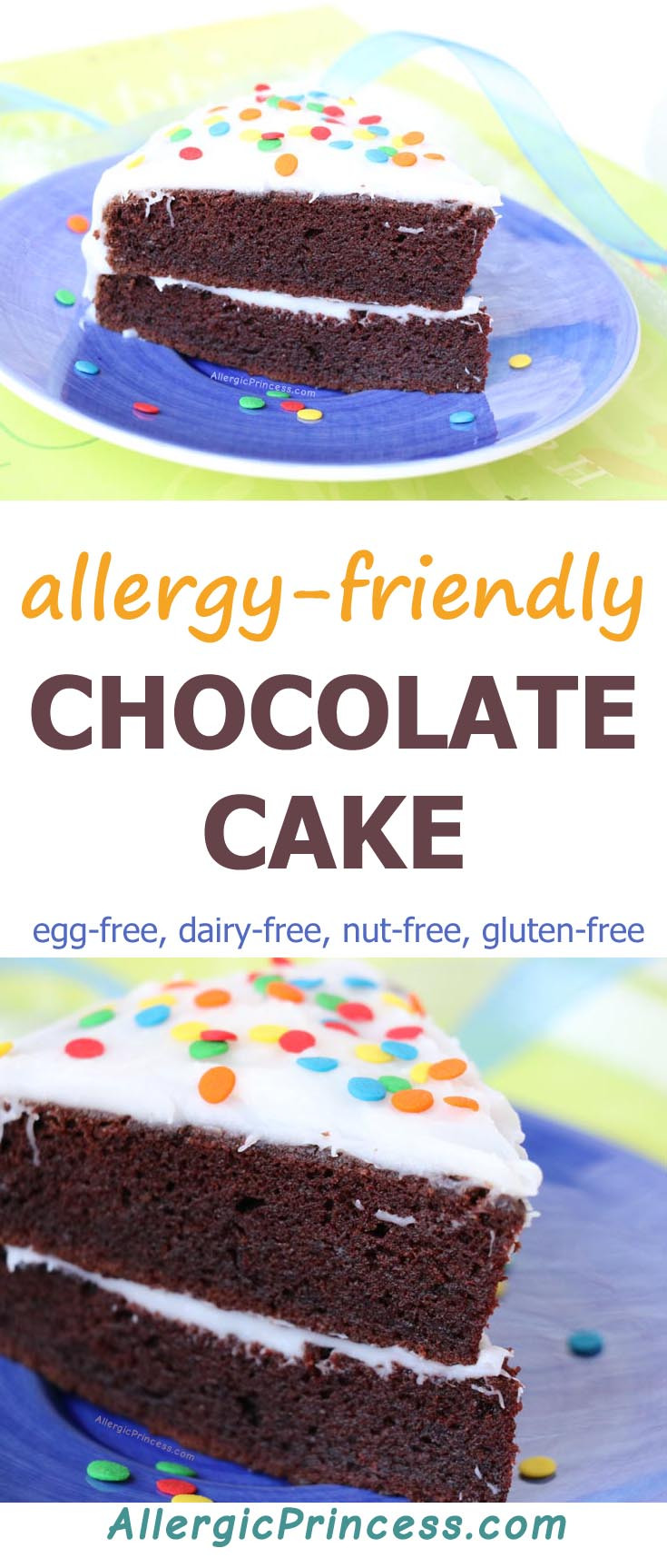 Gluten Free Dairy Free Egg Free Recipes
 EGG FREE DAIRY FREE NUT FREE GLUTEN FREE CHOCOLATE CAKE