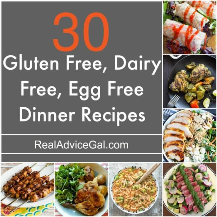 Gluten Free Dairy Free Egg Free Recipes
 Gluten Free Dairy Free Egg Free Recipes Real Advice Gal