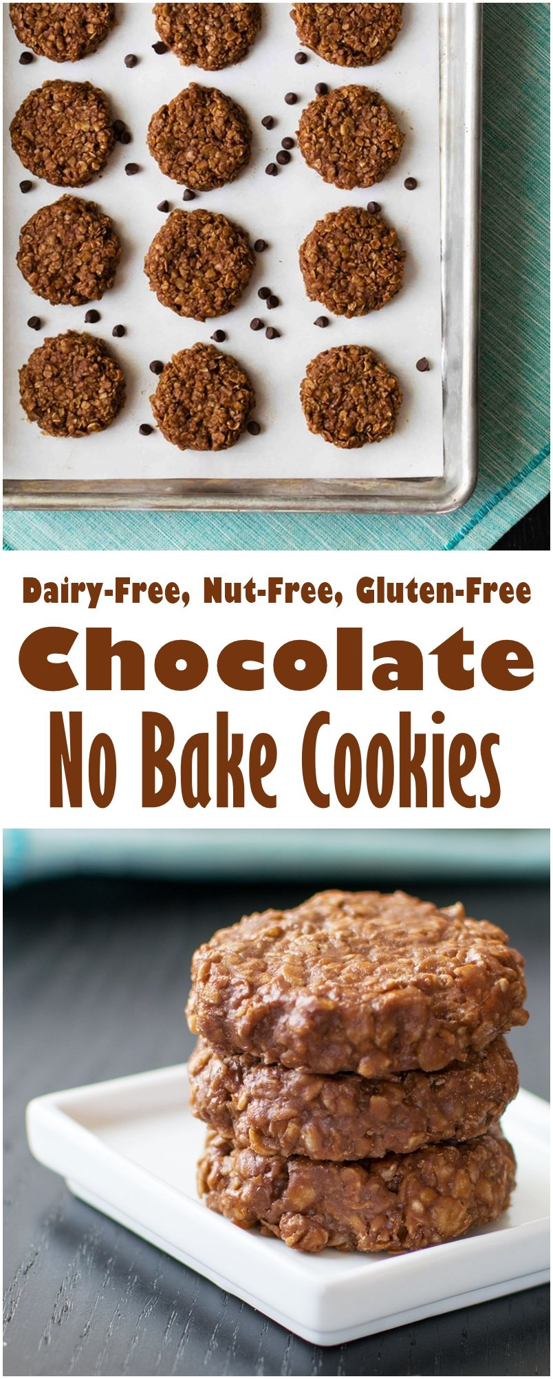 Gluten Free Dairy Free No Bake Cookies
 Chocolate No Bake Cookies Recipe Dairy Free Nut Free