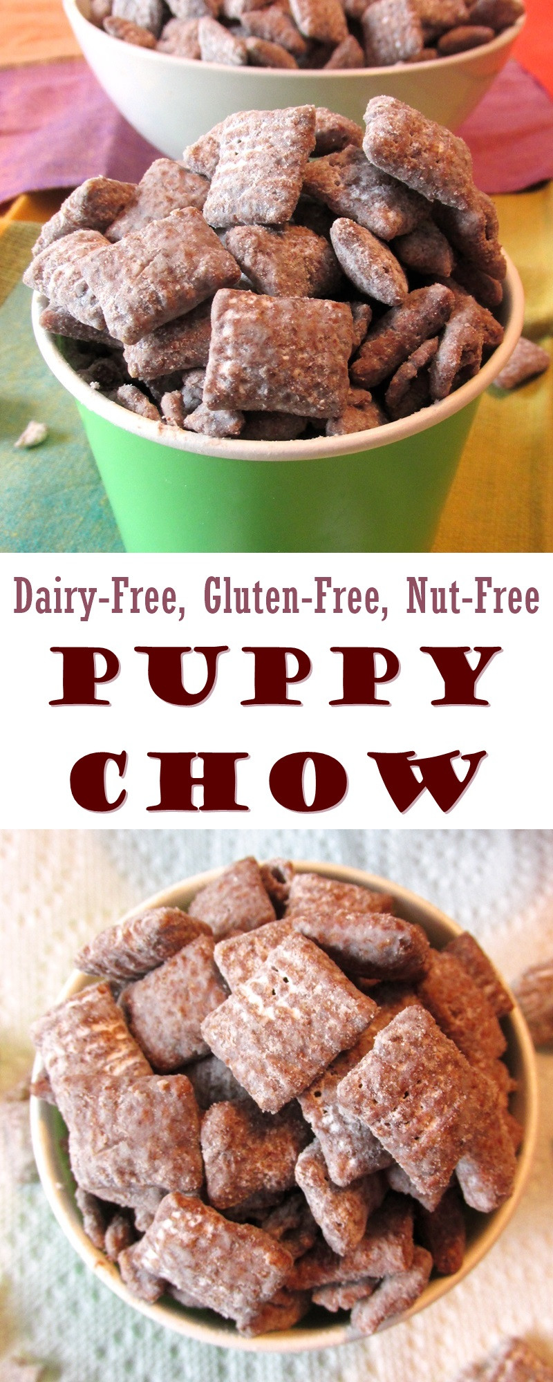 Gluten Free Dairy Free Nut Free Desserts
 Puppy Chow Snack Mix Recipe Dairy Free Gluten Free & Nut