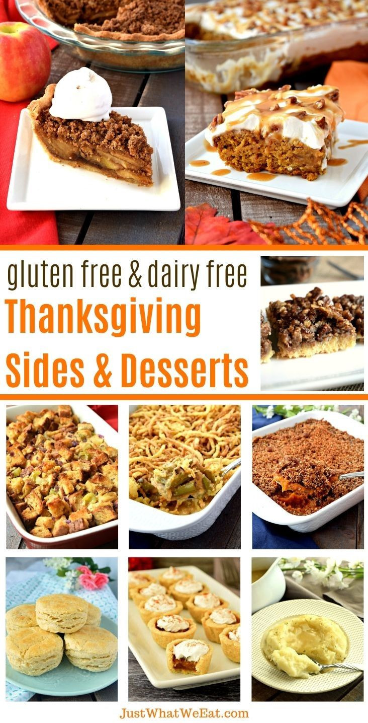 Gluten Free Dairy Free Thanksgiving
 Thanksgiving Sides and Desserts Gluten Free Dairy Free