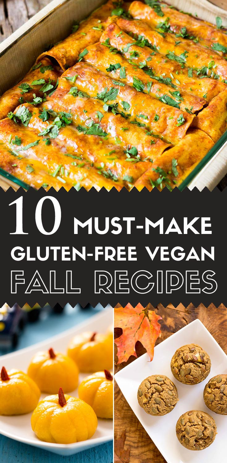 Gluten Free Dairy Free Vegetarian Recipes For Dinner
 10 Must Make Gluten free Vegan Fall Recipes