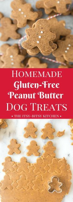 Gluten Free Dog Treat Recipes
 Homemade Gluten Free Peanut Butter Dog Treats