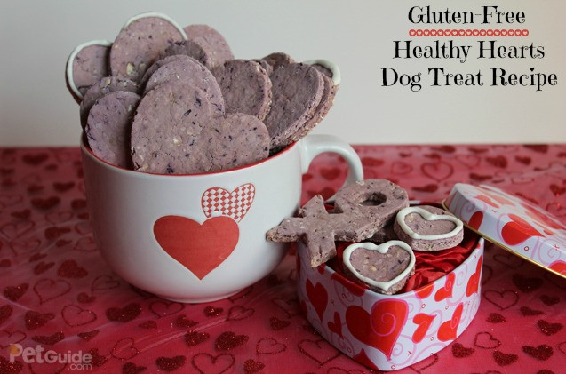 Gluten Free Dog Treat Recipes
 Gluten Free Healthy Hearts Dog Treat Recipe