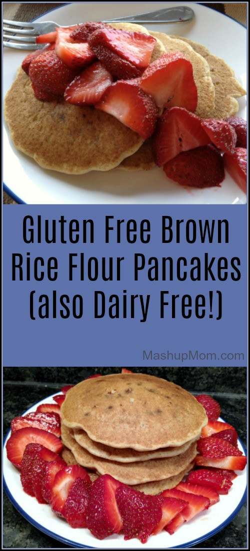 Gluten Free Flour Pancakes
 Gluten Free Brown Rice Flour Pancakes Also Dairy Free