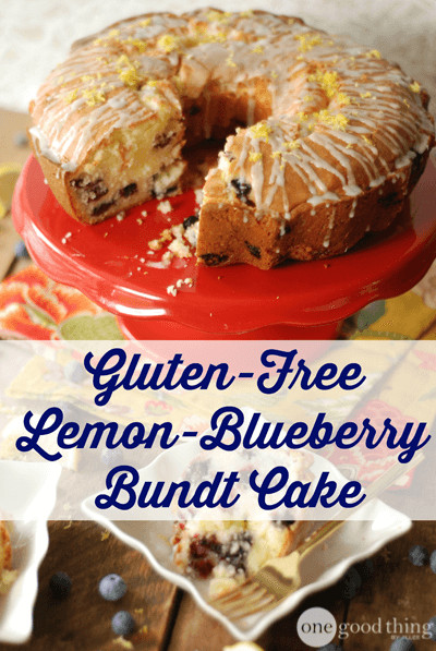 Gluten Free Lemon Bundt Cake
 Gluten Free Lemon Blueberry Bundt Cake · e Good Thing by