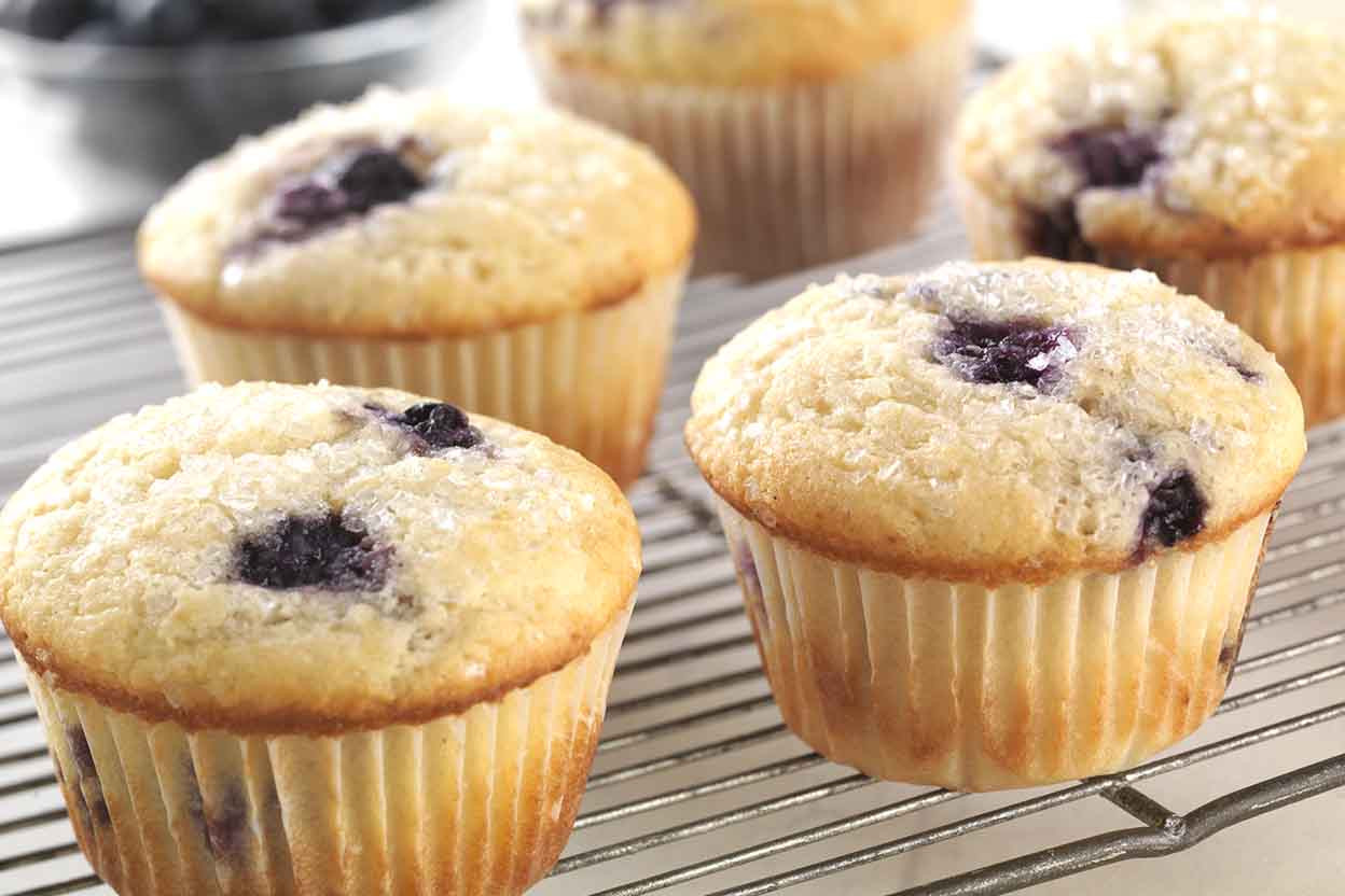 Gluten Free Muffins Recipes
 Gluten Free Blueberry Muffins made with baking mix Recipe