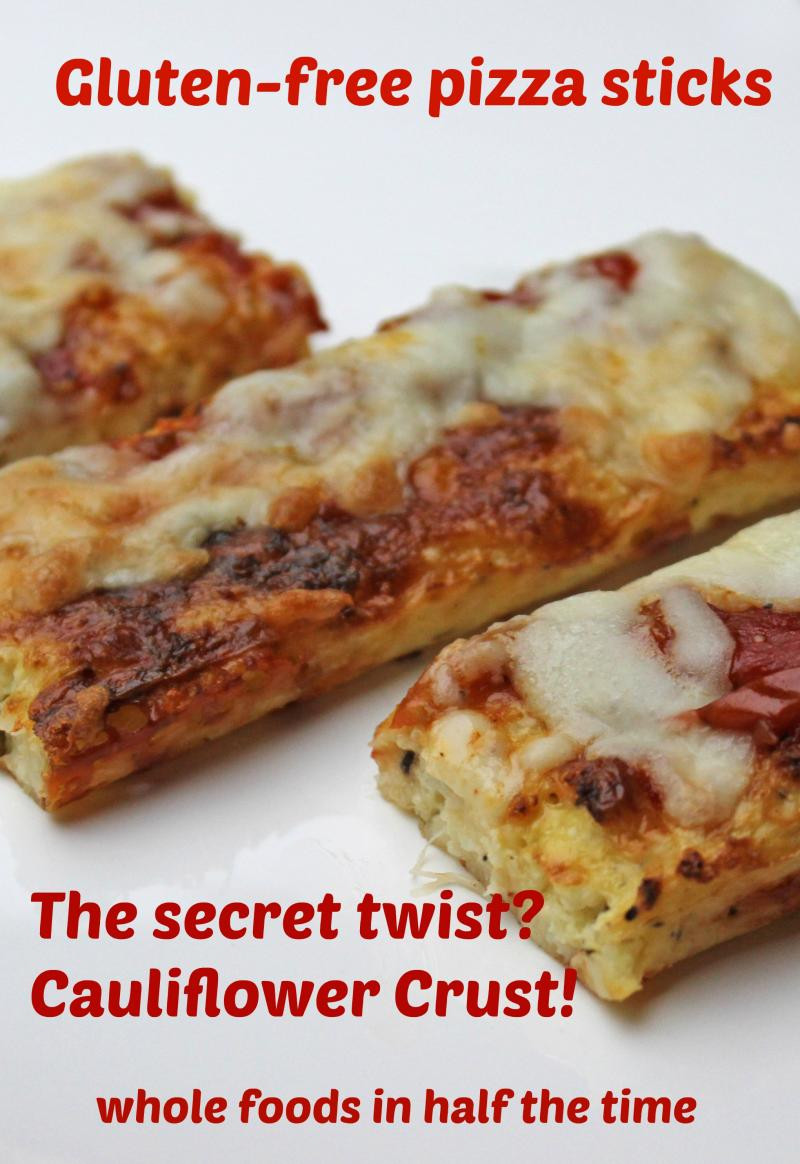 Gluten Free Pizza Dough Whole Foods
 Easy Pizza Sticks with a Healthy and Surprising Crust