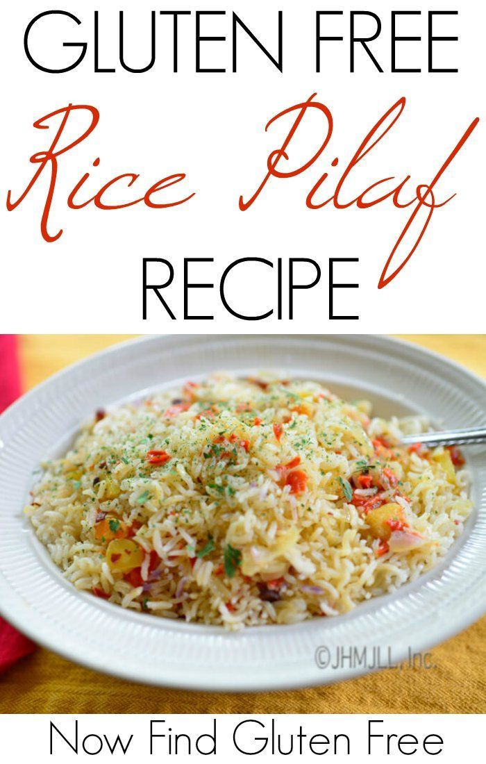 Gluten Free Rice Pilaf
 Rice Pilaf Recipe