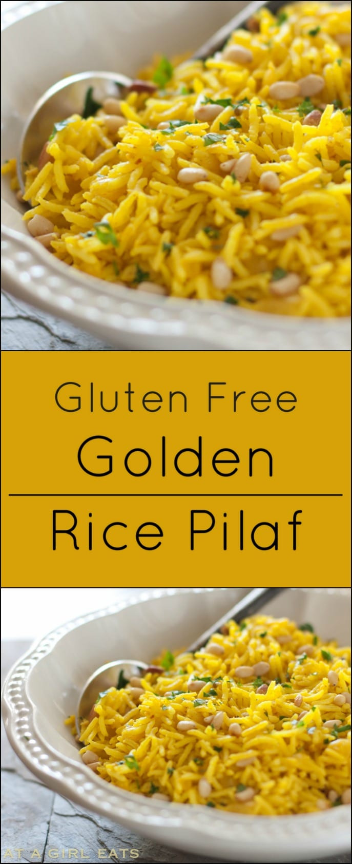 Gluten Free Rice Pilaf
 Easy Golden Rice Pilaf What A Girl Eats