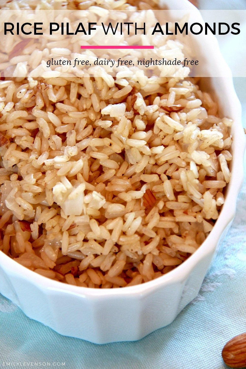 Gluten Free Rice Pilaf
 The Recipe Archives ⋆ Emily Levenson