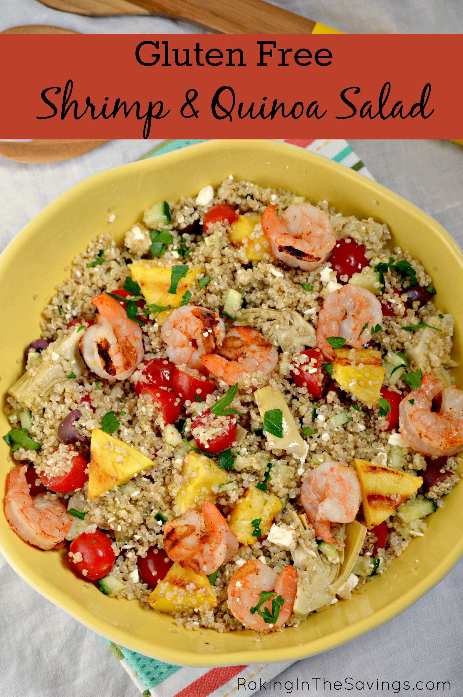 Gluten Free Seafood Recipes
 Gluten Free Quinoa & Shrimp Salad Recipe