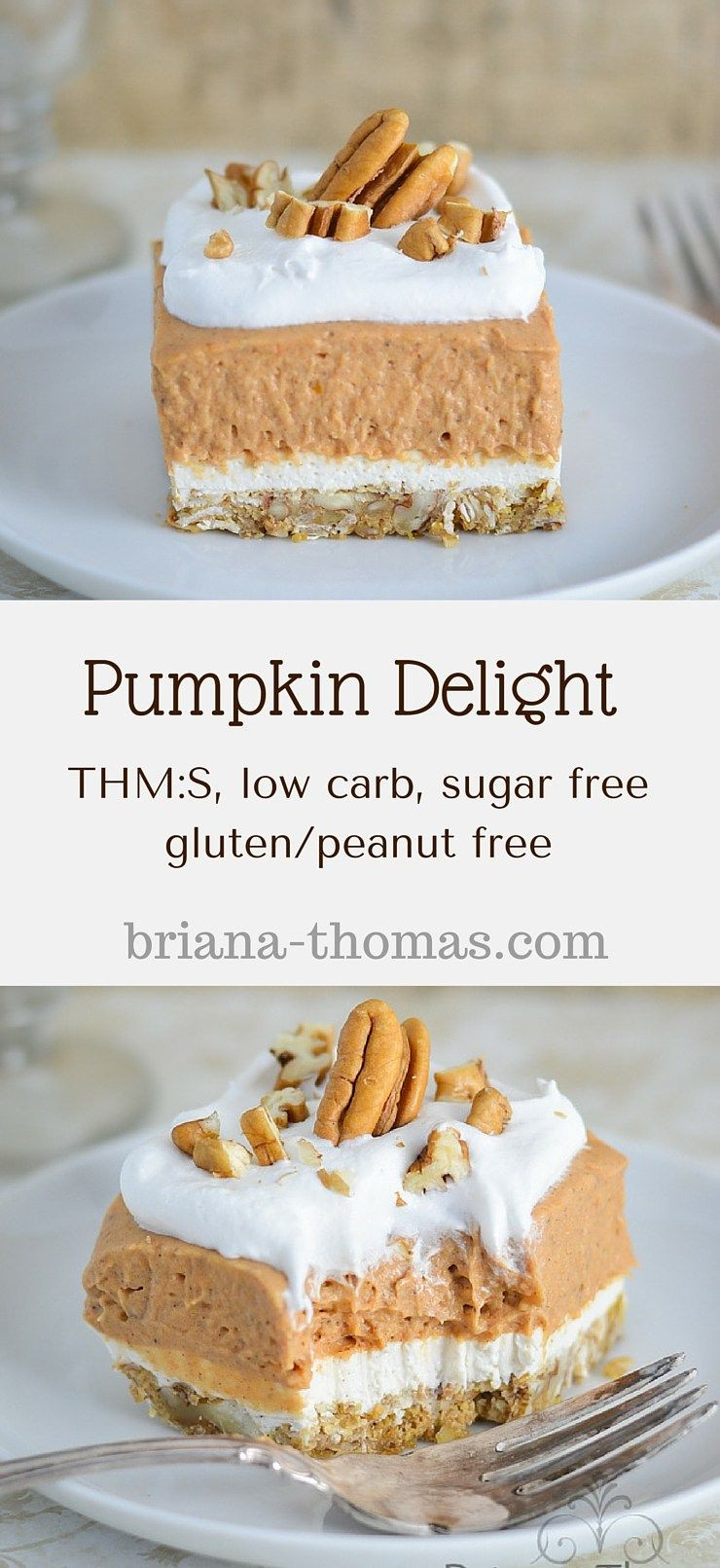 Gluten Free Sugar Free Dessert Recipes
 Pumpkin Delight Recipe