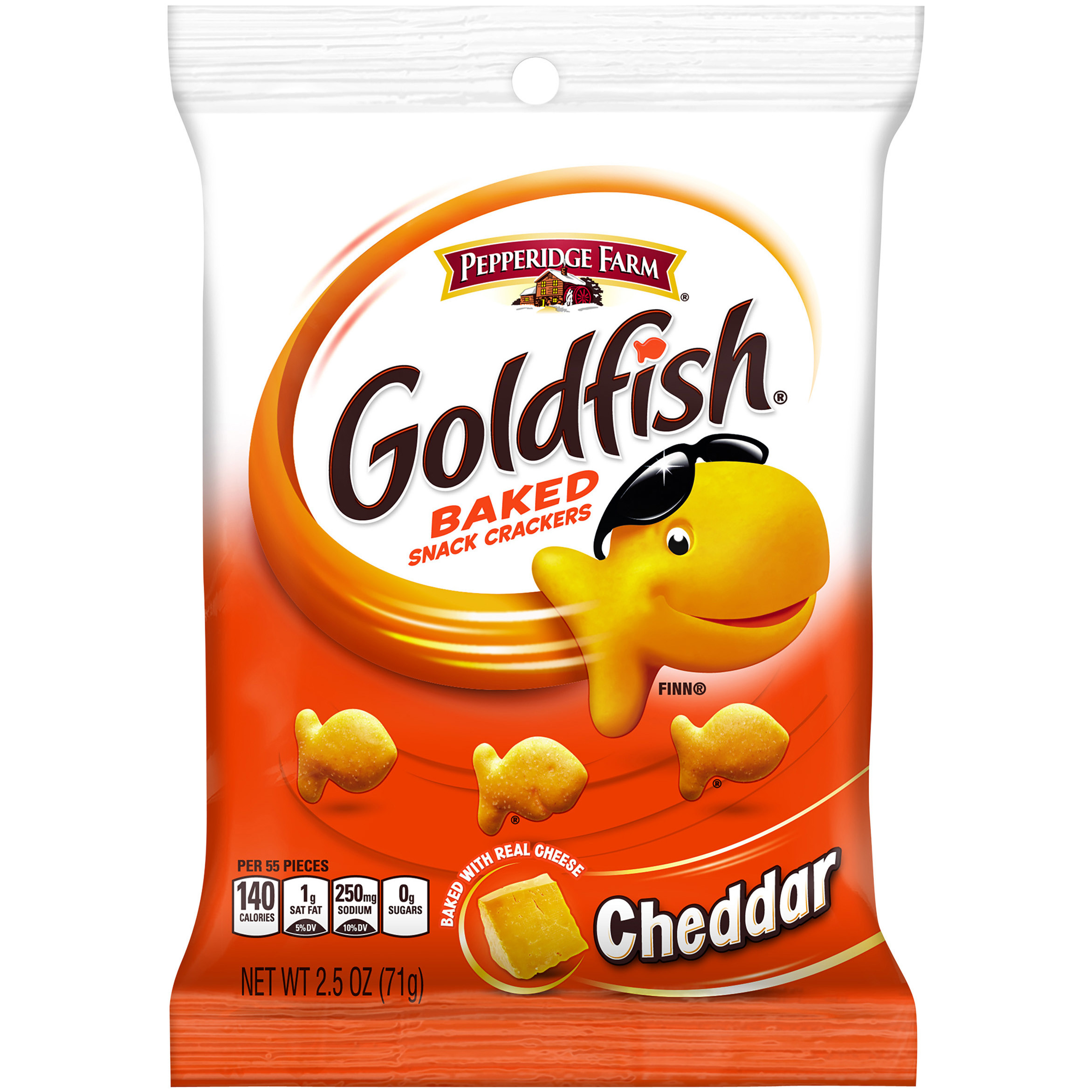 Goldfish Crackers Walmart
 Pepperidge Farm Goldfish Baked Cheddar Snack Crackers 2 5
