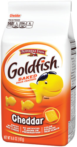 Goldfish Crackers Walmart
 Pepperidge Farm Goldfish Cheddar Crackers 6 6 oz Bag