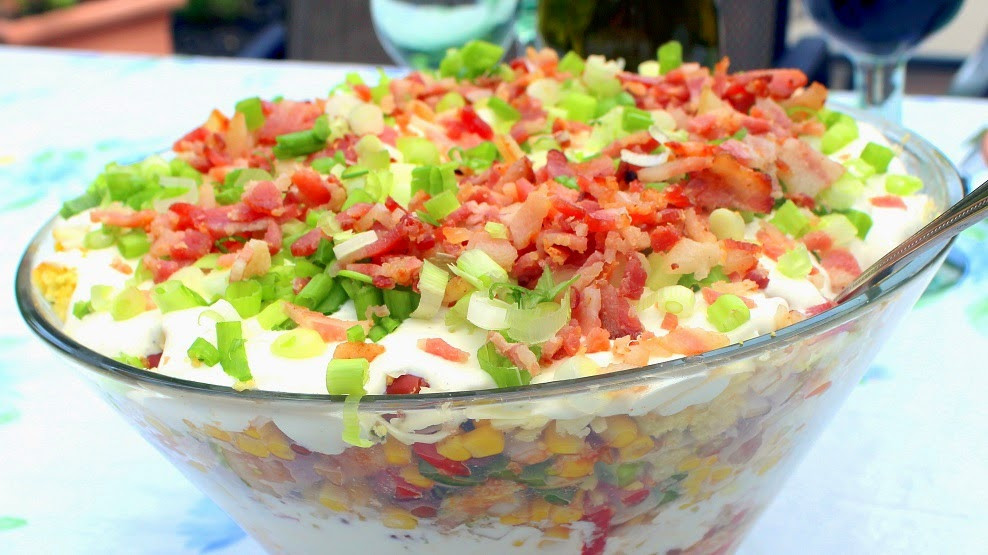 Good Side Dishes For A Cookout
 52 Ways to Cook Cowboy Cornbread Trifle A Savory BACON