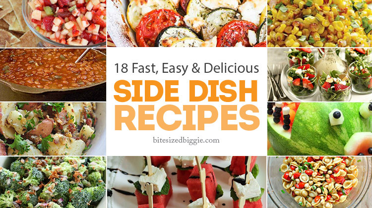 Good Side Dishes For A Cookout
 18 Fast Easy and YUMMY Cookout Side Dish Recipes