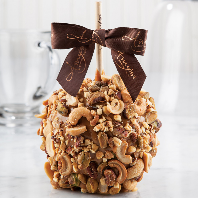 Gourmet Caramel Apples Delivery Best Of Mixed Nut Caramel Apple