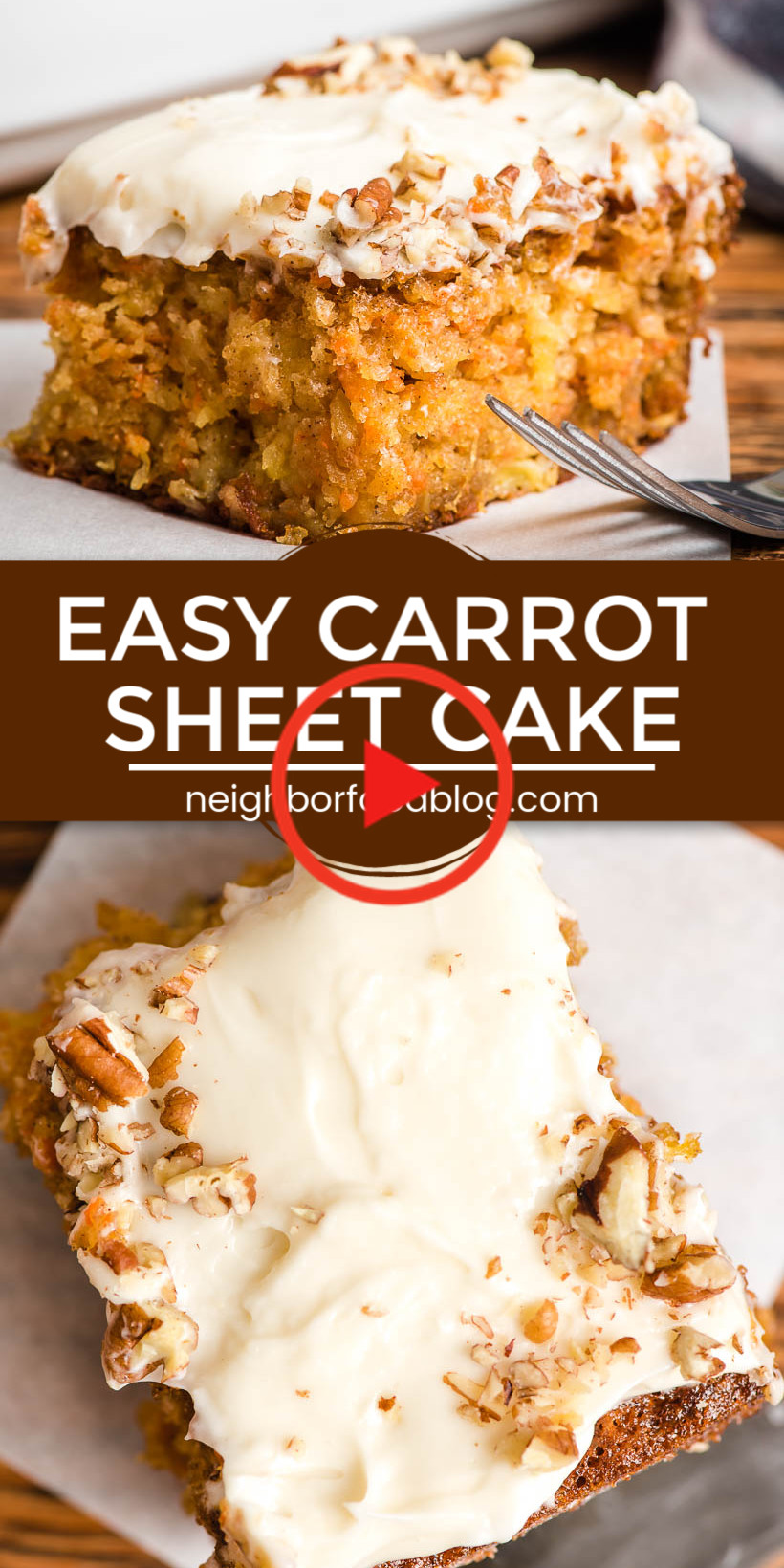 Gourmet Carrot Cake Recipes
 Easy Carrot Sheet Cake in 2020