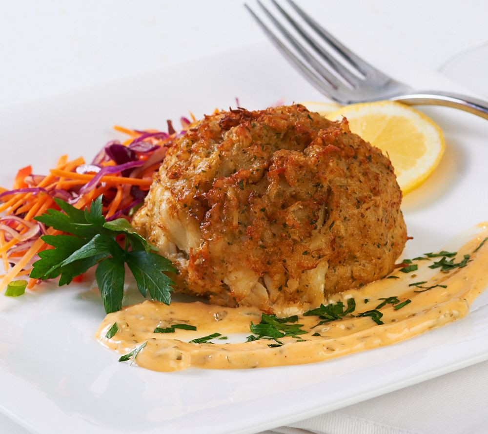 Gourmet Crab Cakes
 Great Gourmet 6 8 oz Colossal Crab Cakes Page 1 — QVC