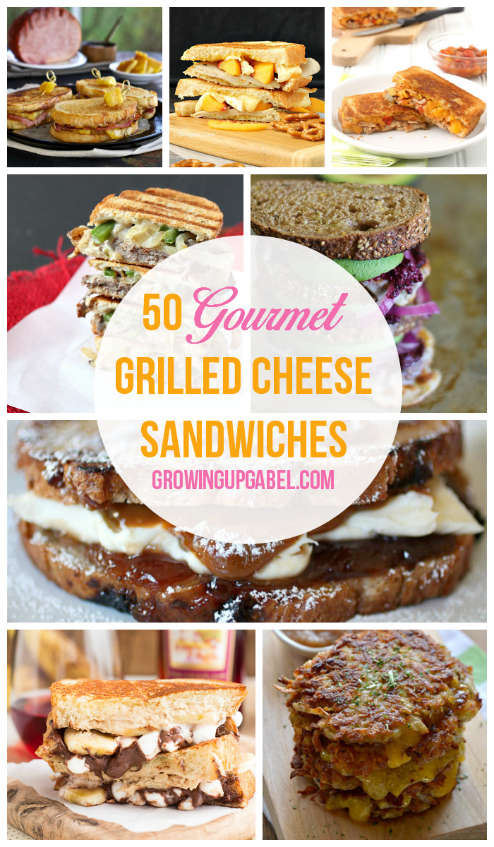 Gourmet Grilled Cheese Sandwiches
 50 Gourmet Grilled Cheese Sandwiches
