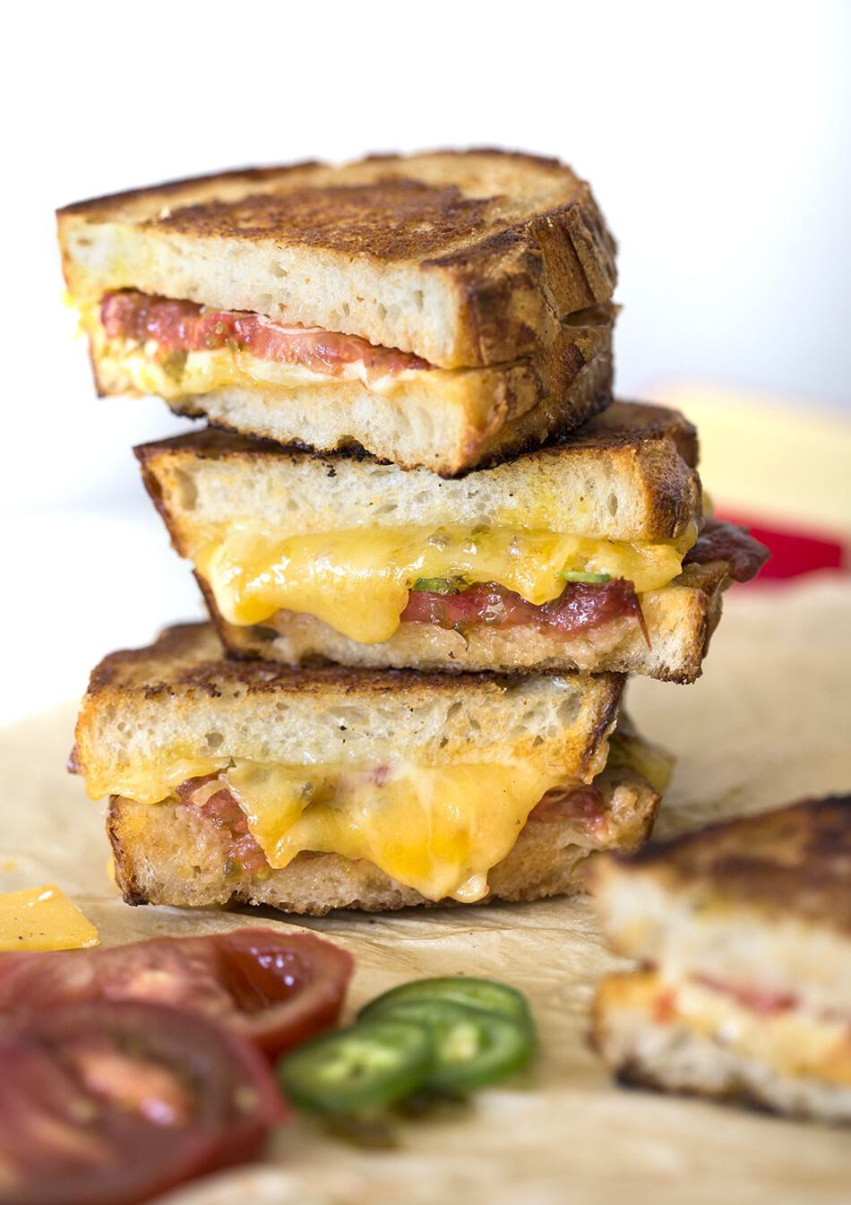 Gourmet Grilled Cheese Sandwiches
 Gourmet Grilled Cheese Preppy Kitchen